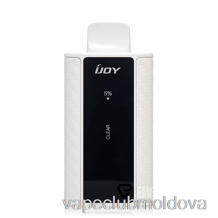 Kit Vape Pod Ijoy Captain 10000 Transparent De Unică Folosință